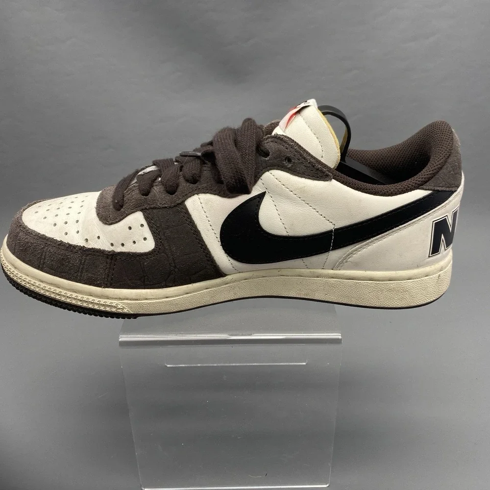Nike Terminator Low‎ 'Velvet Brown Croc' FN7815-200 Shoes Size 8